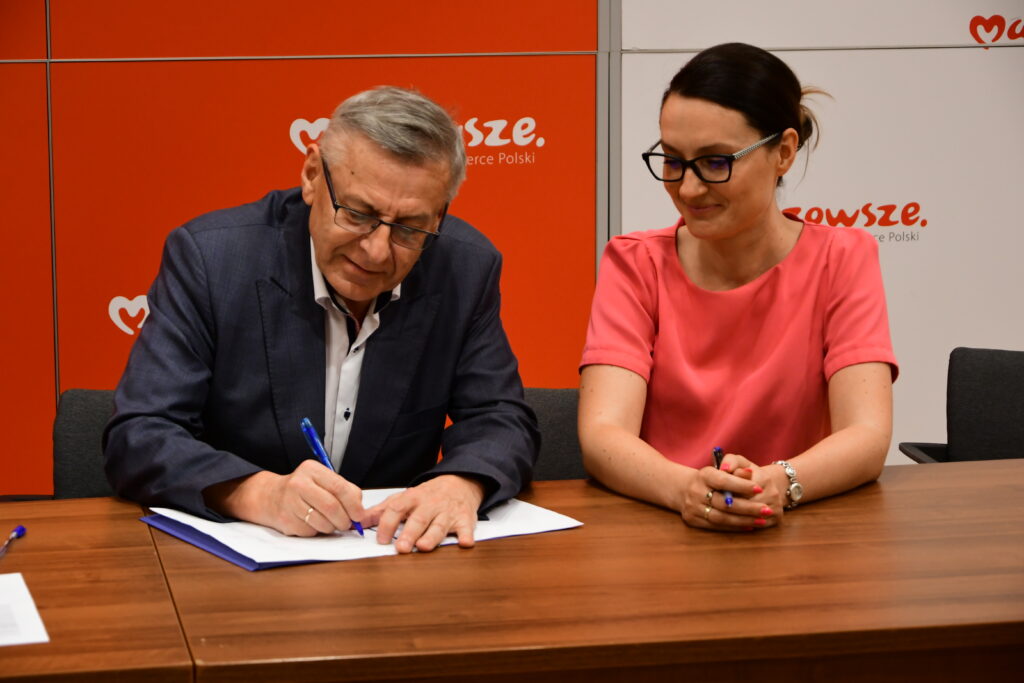 Podpisanie aneksu do Umowy o Partnerstwie dotyczącej budowy linii kolejowej Zegrze-Przasnysz